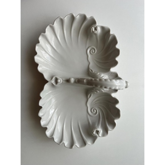 Other - West Germany Vintage Double Leaf Relish/Snack dish